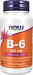 NOW Foods Witamina B-6 100mg 100 kapsułek