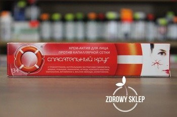 Dr RETTER Ratownik 134 Krem do cery naczynkowej na pajączki 40g