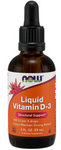 NOW Foods Witamina D3 100IU w 1 kropli 59ml