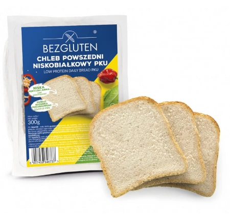 BEZGLUTEN Chleb Powszedni niskobiałkowy PKU  300g