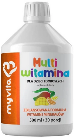 MyVita Multiwitamina dla dzieci i dorosłych 500ml