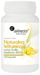 aliness Naturalna Witamina E 100 kapsułek