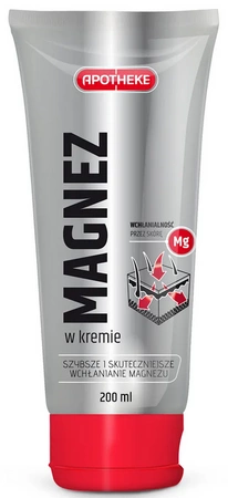 APOTHEKE Magnez w kremie 200ml