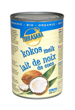 TERRASANA Kokosowa alternatywa mleka (22% tłuszczu)  BIO 400ml