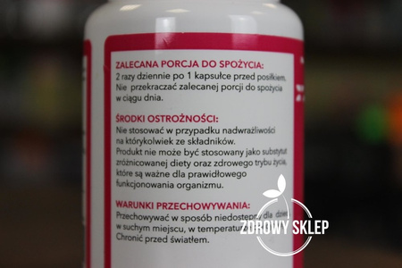 Visanto BURAK liofilizat soku z ekologicznego buraka kiszonego 300mg 60 kapsułek