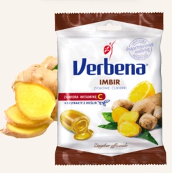 VERBENA Cukierki Imbir 60g