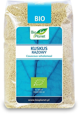 BIO PLANET Kuskus razowy BIO 400g 