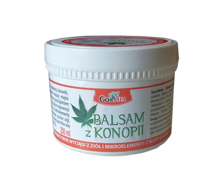 GORVITA BALSAM Z KONOPII 200ML