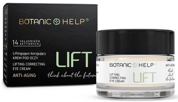 BOTANIC HELP Krem pod oczy liftingująco korygujący lift 15ml