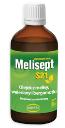 ASEPTA Melisept S21 Olejek z melisy,waleriany i bergamotki 10ml