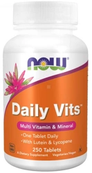 NOW Foods Daily Vits witaminy i minerały 250 tabletek