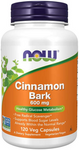 Now Foods Cinnamon Bark 600mg 120 kapsułek