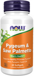 NOW Foods Pygeum & Saw Palmetto 60 kapsułek