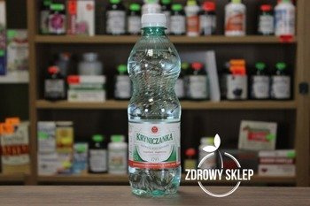 Woda KRYNICZANKA gazowana niskonasycona PET 500ml