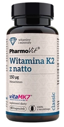 PharmoVit Witamina K2 z natto 150mg 60 kapsułek