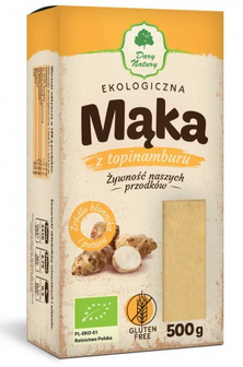 Dary Natury  Mąka z topinamburu bezglutenowa 500g