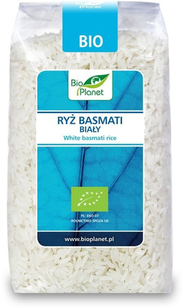 BIO PLANET Ryż basmati biały BIO 1kg