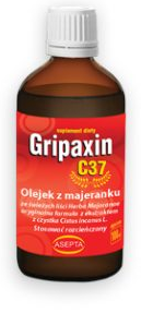 ASEPTA Gripaxin C37 Olejek z majeranku 100 ml