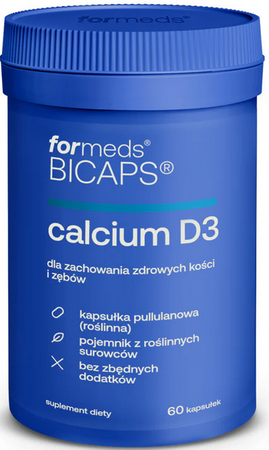 ForMeds BICAPS calcium D3 60 kapsułek