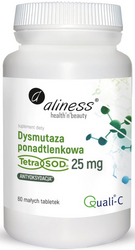 aliness Dysmutaza ponadtlenkowa 25mg 60 tabletek