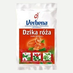 VERBENA Cukierki Dzika róża 60g