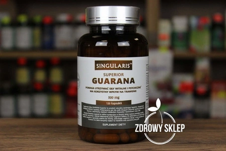 Singularis SUPERIOR GUARANA 500mg 120 kapsułek