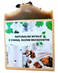 Kopiec Zdrowia Mydło z chagą 100% naturalne 110g