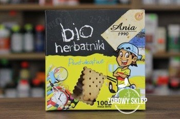 Ania BIO herbatniki prostokątne PL-EKO-03 100g