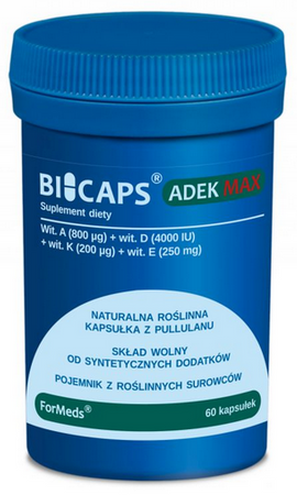 ForMeds Bicaps ADEK MAX 60 kapsułek