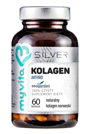 MyVita KOLAGEN Silver naturalny norweski 60 kapsułek