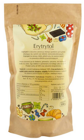 Pięć Przemian Erytrytol  500g