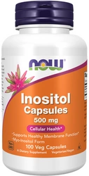 Now Foods Inositol inozytol 500mg 100 vege kapsułek