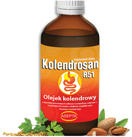 ASEPTA Kolendrosan R51 olejek kolendrowy 100ml