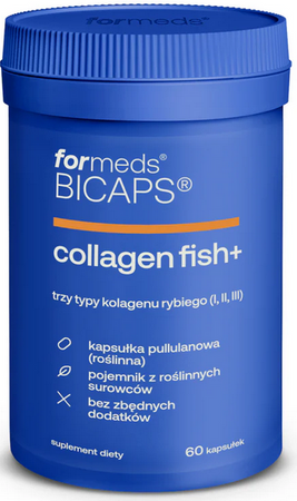 ForMeds BICAPS collagen fish plus 60 kapsułek