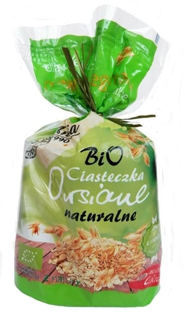  BIO ANIA Ciasteczka owsiane naturalne bez dodatku cukrów BIO 150g 