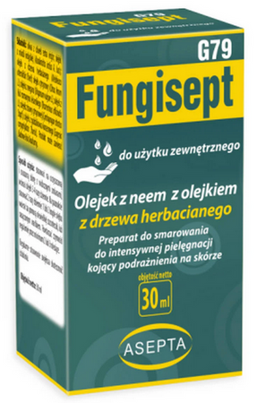 ASEPTA Fungisept G79 neem 7 olejków 30ml