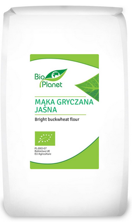 Bio Planet Mąka gryczana jasna 1kg 