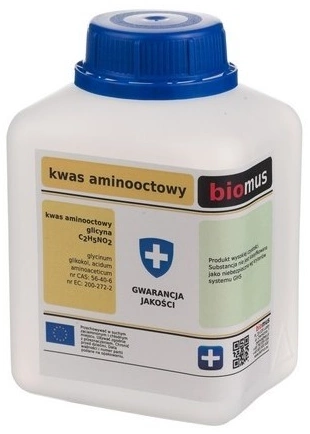 Biomus Kwas aminooctowy Glicyna 250g