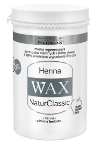 PILOMAX WAX Maska do włosów regenerująca do włosów ciemnych 240ml