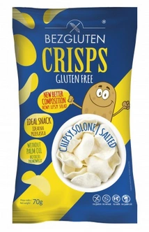 BEZGLUTEN  Crisps solone bezglutenowe 70g