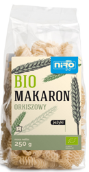 NIRO Makaron orkiszowy jeżyki BIO 250 g