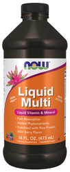 NOW Foods Liquid Multi Wild Berry multiwitamina 473ml