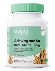 Osavi Ashwagandha KSM-66 200mg 60 vege kapsułek