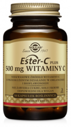 Solgar Ester-C Plus 500mg witamina C 50 vege kapsułek