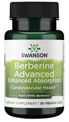 Swanson Berberine Advanced berberyna 30 vege kapsułek