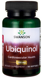 Swanson Ubiquinol 100mg 60 kapsułek żelowych