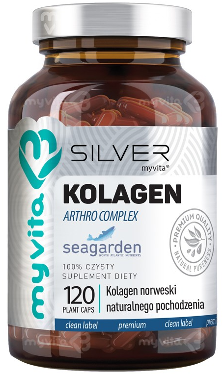 Myvita Silver Kolagen Arthro Complex 120 Kapsułek Suplementy Diety