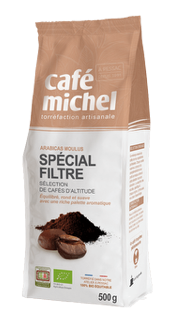 Cafe Michel Arabica kawa mielona fair trade bio 500g