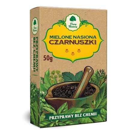 DARY NATURY Czarnuszka nasiona mielone 50g