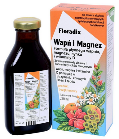 Floradix Wapń i Magnez 250ml